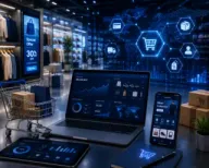 Retail and e-commerce illustration